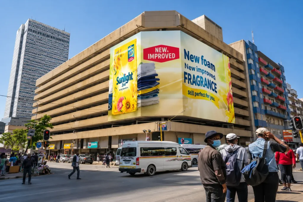 Joburg CBD eloff and plein street Street View With Taxi Transport