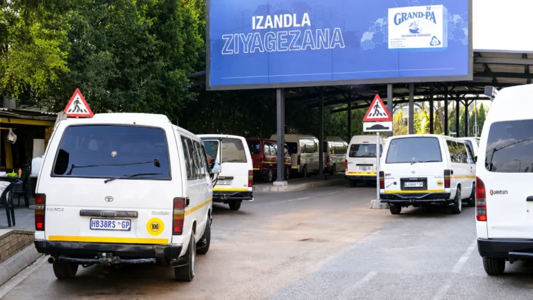 Rosebank Taxi Rank Transport Scene